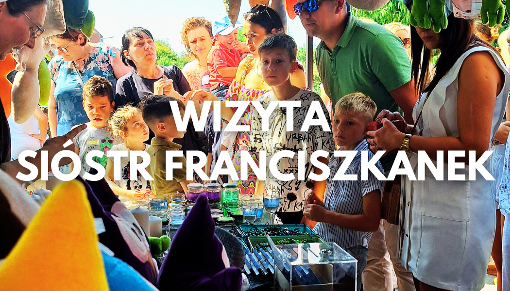 Wizyta sióstr franciszkanek z fundacji ,,Mała Trzódka"